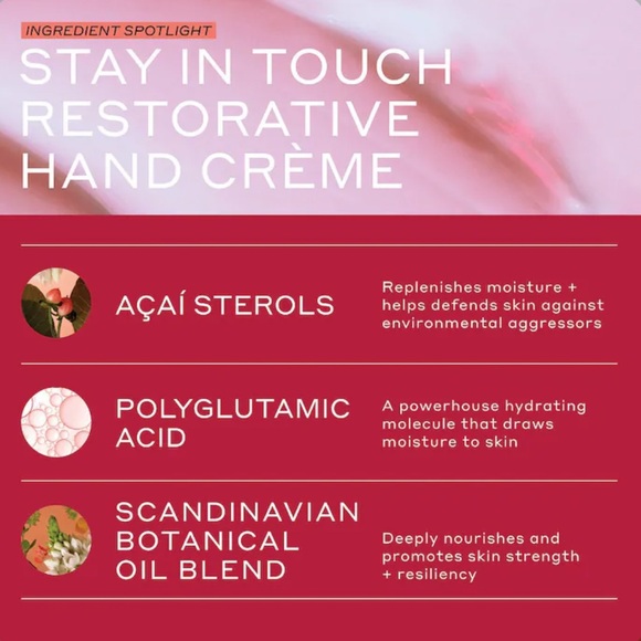 NEW OLE HENRIKSEN Stay in Touch Restorative Hand Crème - Picture 4 of 6